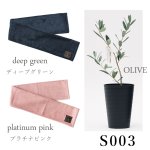 画像21: ◆ 最新作 ◆「 繁栄の象徴シリーズ 」 MAX MATERIA feat MEDEL GREEN　◆フェイス２P＆オリーブ若木 ◆ デザイン黒樹脂鉢＆ギフトBOX入り　オリーブ：底から葉先まで約25〜40cm前後に剪定済 (21)